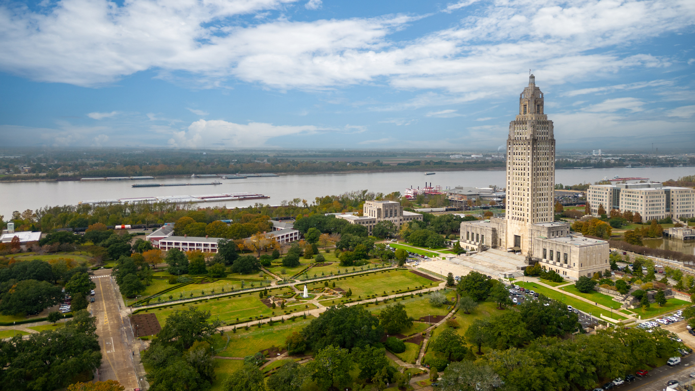 Panoramic Image of Baton Rouge, LA